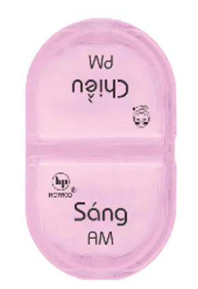 Hộp Đựng Thuốc 2 Ngăn